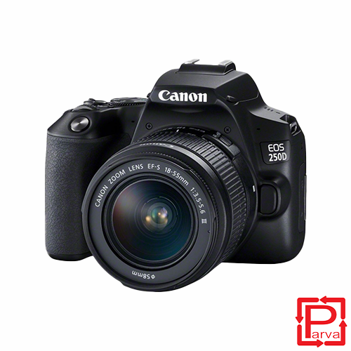 دوربین عکاسی کانن Canon EOS 250D Kit EF-S 18-55 mm f/3.5-5.6 III دوربین عکاسی کانن Canon EOS 250D Kit EF-S 18-55 mm f/3.5-5.6 III